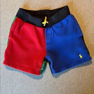 Polo by Ralph Lauren Red and Blue Kids Shorts